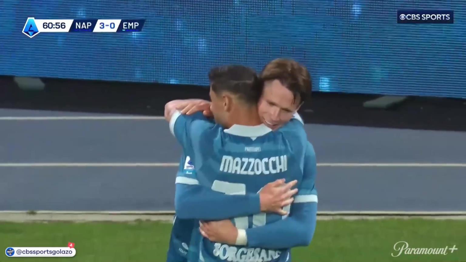 無敵雙響炮！麥克托米奈甩頭破門梅開二度！盧卡庫傳中送助攻！