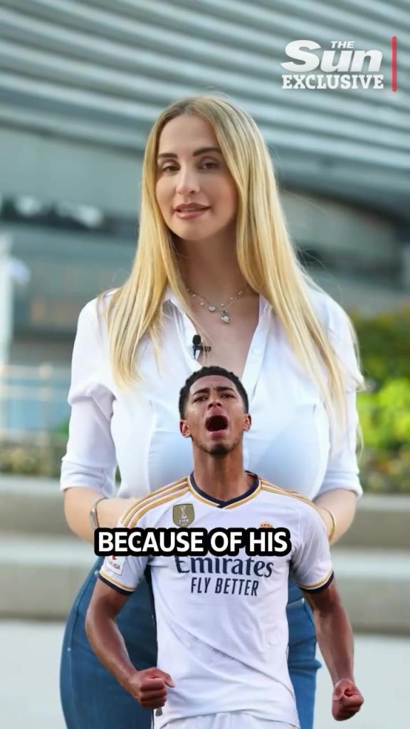 WTF！根本聽不清這皇馬女主持講啥，這身材真的很吸引眼球